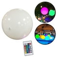 thumbnail image 3 of LED Light Up Beach Ball with Remote Control, 16 Color Changing Inflatable Pool Toy for Water Play and Night Games, 3 of 9