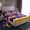 Purple Yellow, variant on jejeloiu Football Game Gaming Twin Sheet Sets,Purple Black Helmet Bedding For Ball Lover 3-Piece