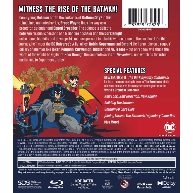 SDS, The Batman: The Complete Series, Blu-ray + Digital Copy