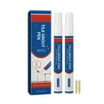 thumbnail image 3 of Tile Grout Pen | White Seam Sealer Marker | 2 Pack with 2 Extra Tips | 7ml Each | Durable Stain-Resistant Formula | For Bathroom Kitchen Floor Wall Tile | Easy Grout Refresh Tool, 3 of 8