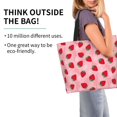 thumbnail image 2 of Kdxio Strawberry Casual Tote Bags Women Big Capacity Shoulder Bag for Women Travel Shoulder Bags Handbags, 2 of 8