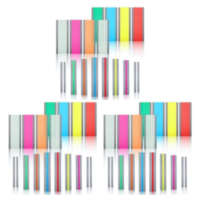 Langgg 16pieces Wide Applications Reading Ruler Reading Easier With Premium Visual Attention Dyslexia Ruler 3Set
