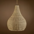 thumbnail image 2 of Home Ceiling Annika 1-Light Rattan Pendant Light - Brown, 2 of 7