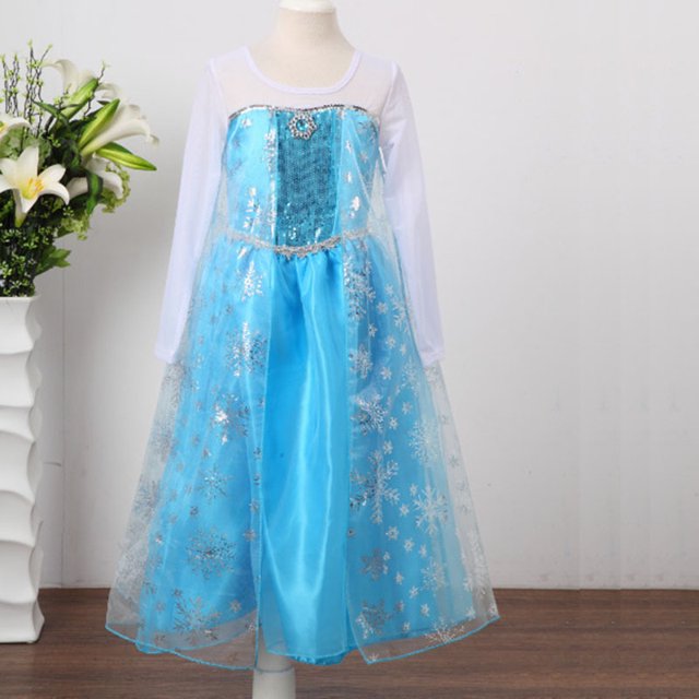 Falda de princesa europea y americana, ropa de actuación para niños, ropa de cosplay para niños