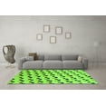 thumbnail image 3 of Ahgly Company Indoor Square Abstract Green Modern Area Rugs, 5' Square, 3 of 4