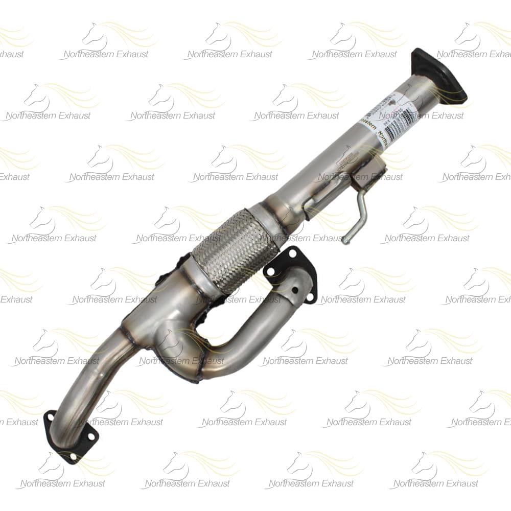 Northeastern Exhaust | Stainless Steel Front Flex Pipe Fits 2009–2011 Honda Pilot 3.5L SUV – Direct Fit | Free Gaskets Included