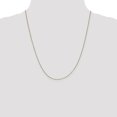 thumbnail image 2 of 14k Yellow Gold .7mm Box Chain Necklace Pendant Charm, 2 of 9
