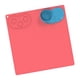 thumbnail image 5 of Tapete de silicona para pintar, tapete de silicona fácil de limpiar con taza de limpieza Rojo, 5 of 9