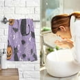 thumbnail image 7 of Yayeee 100% Cotton Hand Towels for Bathroom 16" x 28" Soft Absorbent Kitchen Towel, Halloween Cats, 7 of 7