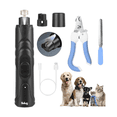thumbnail image 2 of Cortaúñas Perro Molinillo De Uñas Mascota, luz Led Recargable Belug Azul, Negro, 2 of 5