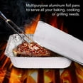 9x13 Aluminum Foil Pans with Lids - 25 Pack - Versatile for Baking