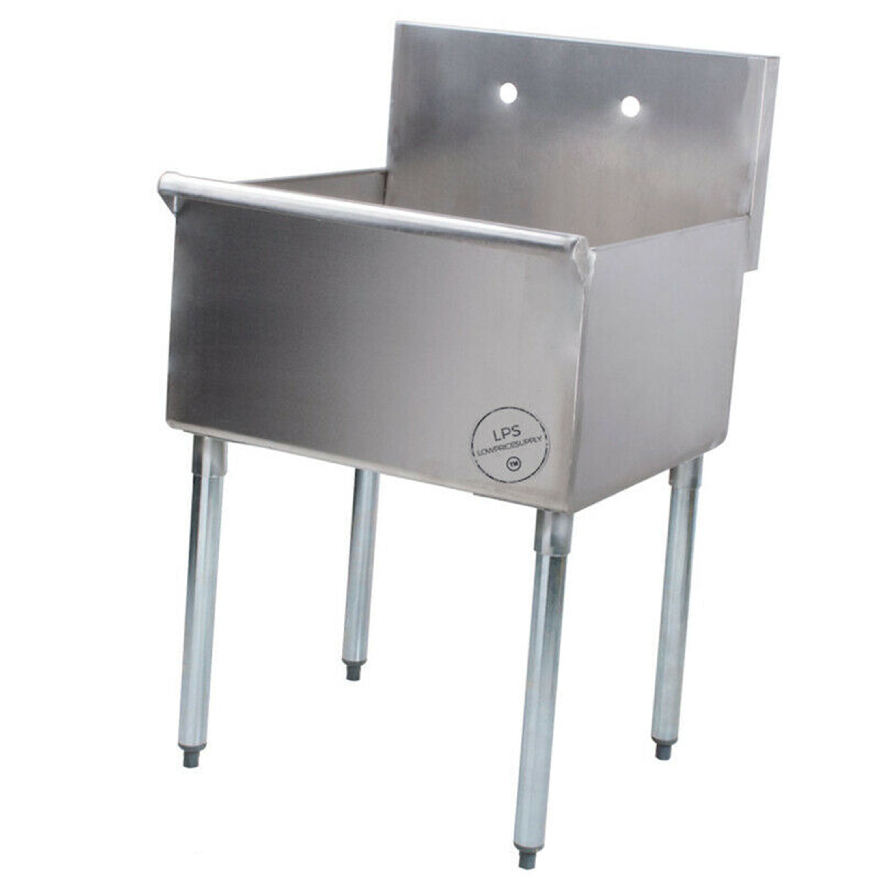24" x24" x 14 Stainless Steel Commercial Utility Sink Prep Hand Wash
