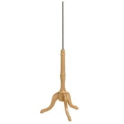 Natural Wood Tripod Dressmaker Form Base