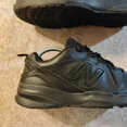 thumbnail image 3 of New Balance 608 Shoes Womens 10.5 AA / Mens 9 AA Triple Black Running Sneakers, 3 of 6