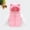 Pink, variant on Godderr Toddler Girls Boys Puffer Down Vest Sleeveless Jacket Hooded Outwear Solid color Bear Ears Vest Zipper Up Jacket for 9M-5Y