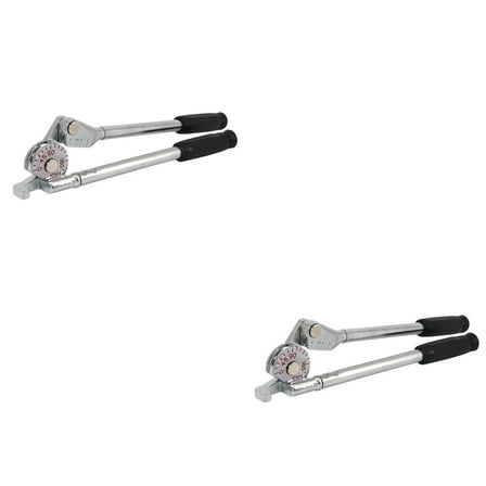 Hemoton 2 pcs Manual Bender 180 Degree Thin Wall Tube Aluminum Copper Steel Tube Bender