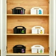 thumbnail image 6 of Plastic Classroom Caddy Organizer with Handle, 6-Pack 3 Compartments, Teacher Supply Storage Caddy for Classroom Organization, Table, Desk, Office, Craft Art - White, 6 of 8