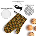thumbnail image 3 of Fotbe Beautiful Sunflower for 4Pcs Oven Mitts and Pot Holders, 500℉ Heat Resistant Oven Mitts , Non-Slip Silicone Surface Safe for Baking, Cooking, BBQ, 3 of 6