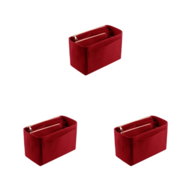 Guardurnaity Bolsas con insertos de fieltro mezclados, bolsa de cosméticos de viaje práctica y práctica de amplia aplicación, bolsa de fieltro, Type1 NO1