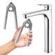 thumbnail image 1 of Grifo Con Boquilla Aireador Antideslizante Desmontaje Herramientas para El Aflojador Antideslizante para Baño Llave Metal, 1 of 9