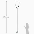 thumbnail image 2 of Ever Ready First Aid Dual Head Acoustic Stethoscope for Medical Doctors, 27" Black, 2 of 4