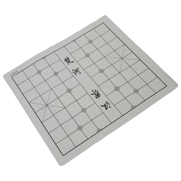 Double Sided Checkerboard Cloth PU Chessboard Portable Chess Boards Chinese Chess Board Chess Game Prop Travel