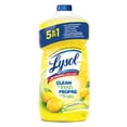 thumbnail image 1 of Nettoyant tout-usage Lysol, À verser, Citron, Nettoyant multi surface, 1.2 l, 1 of 5