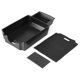 thumbnail image 4 of Contenedor de caja de almacenamiento con reposabrazos izquierdo para Mercedes Benz A/B/CLA/GLA clase W176 W246 X156 C177, 4 of 11