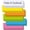 6 Colors, variant on 60Pcs Colored Sentence Strips for Teacher Cardstock, 3” x 12” Rainbow Color | Ruled Word Learning Strips for Writing Words ,Classroom and Home,6 Colors