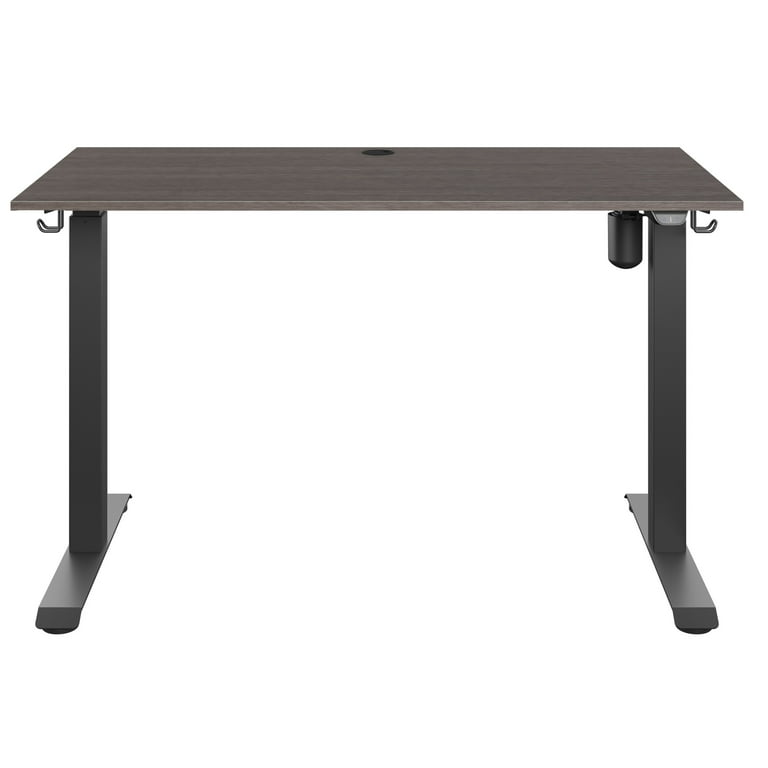 Twin Star Home Adjustable Height Desk - Ash Gray Oak