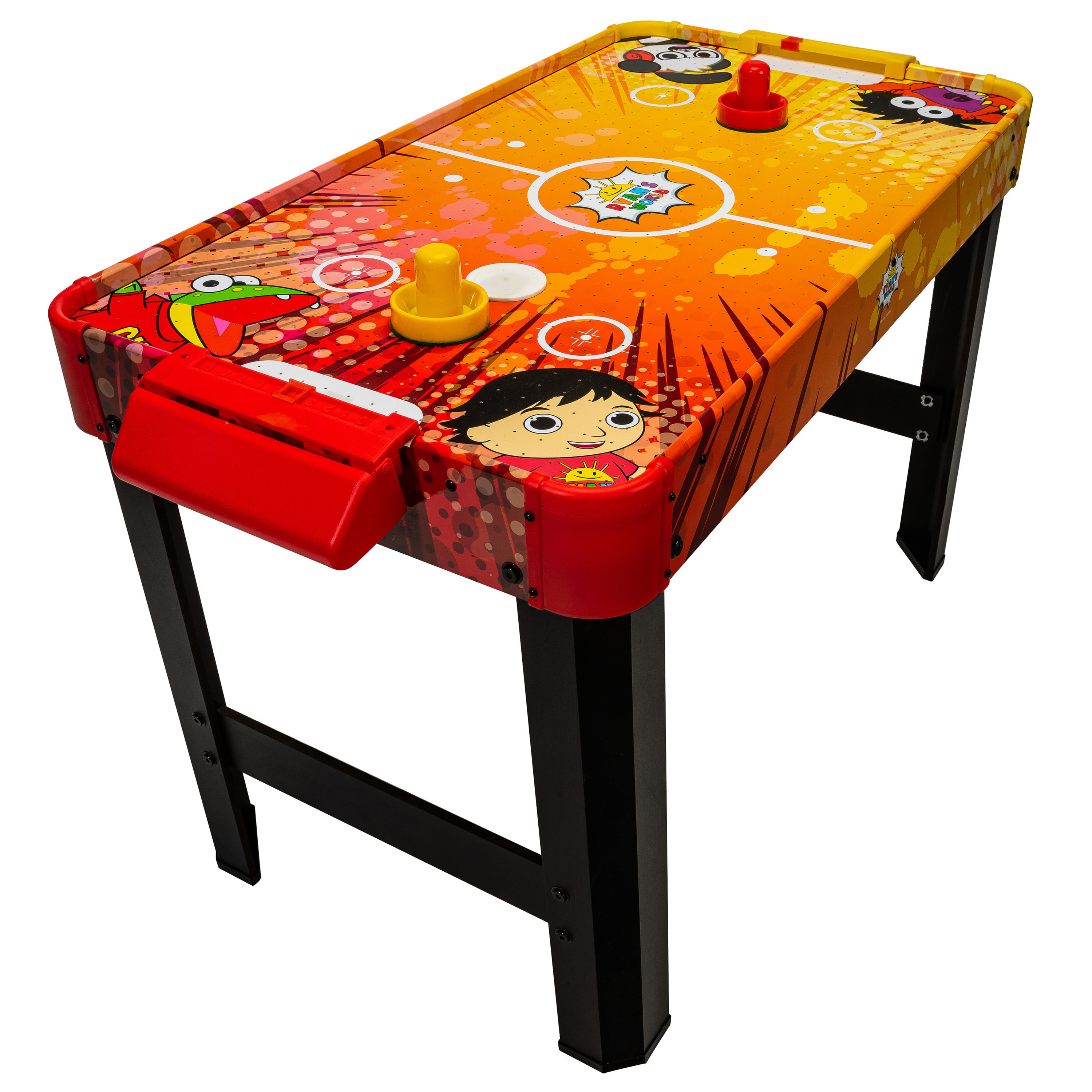 Mini Tabletop Air Hockey Game Portable and lots of fun! 