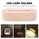 thumbnail image 1 of Pedestal de pantalla ovalada Base de luz LED con USB - Luces Blanco WDOplteas Para estrenar, 1 of 4