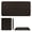 Dark Brown, variant on Sekonow 2 Pack Soft Gaming Mouse Pad for Computer Laptop, Comfortable Foldable Waterproof Slip-resistant Leather Desk Mat for Office and Home Table, Pink