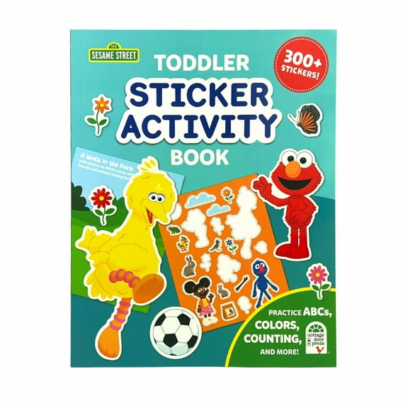 Sesame Street Toddler Sticker Activity Book (Paperback)