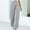 Gray, variant on Pntutb Womens Ladys Casual High Waist Loose Pants Comfy Stretch Solid Sweatpants Pants