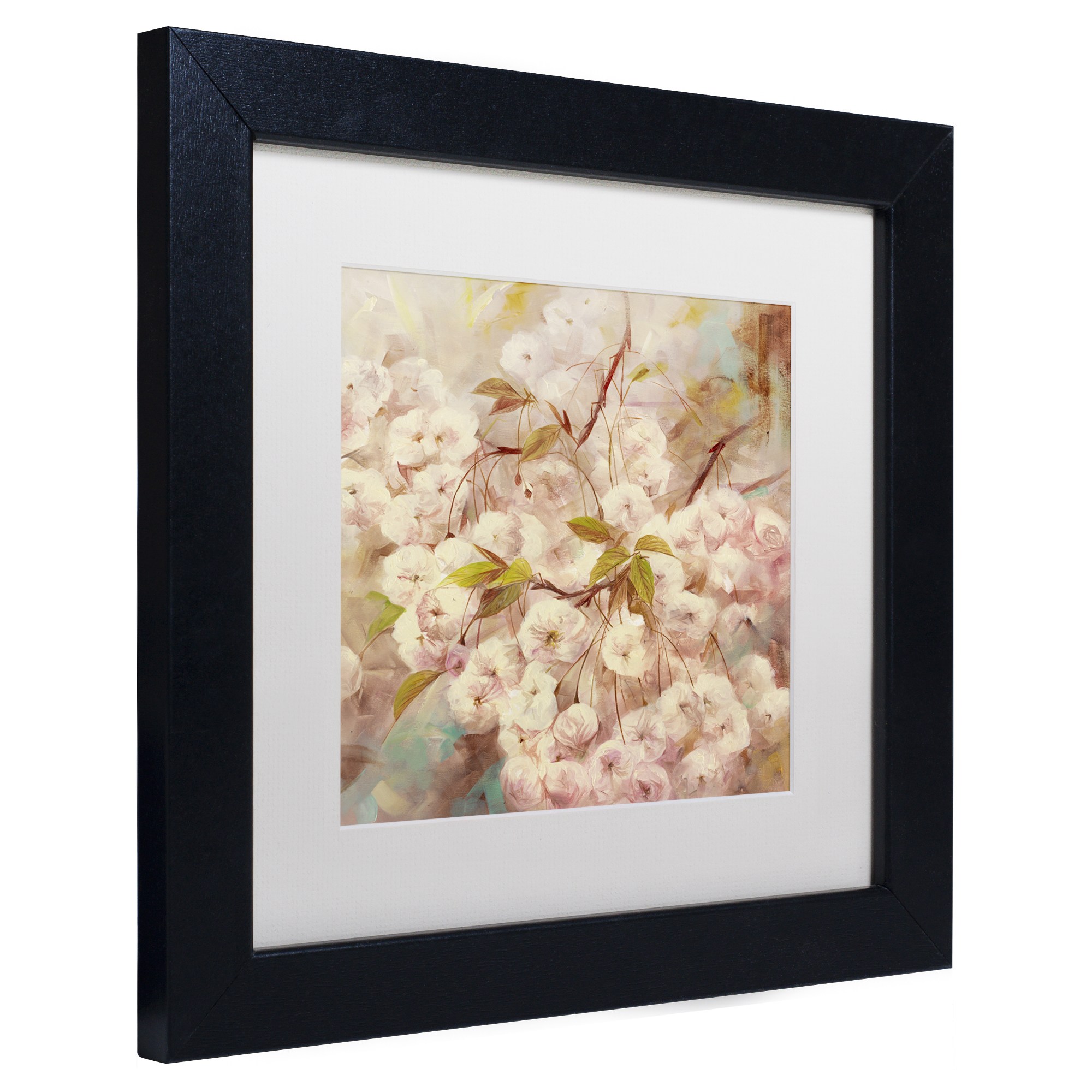 Trademark Fine Art Li Bo 'Rose Bush I' 16 x 16 (ALI0758-B1616MF)