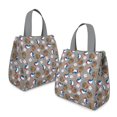 thumbnail image 2 of Baseball Items Pattern Insulated Lunch Bag for Women & Adults,Large Portable Soft Cooler Lunch Bag,Thermal Food Storage Tote with Pearl Cotton,8.66L,8.75x5.75x9.5 Inch, 2 of 6