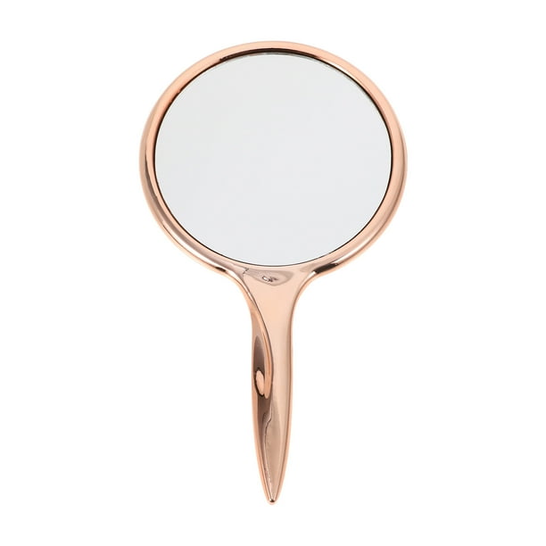 EeaseMX Espejo de mano, espejo de tocador portátil, espejo de maquillaje de viaje para mujeres y niñas.