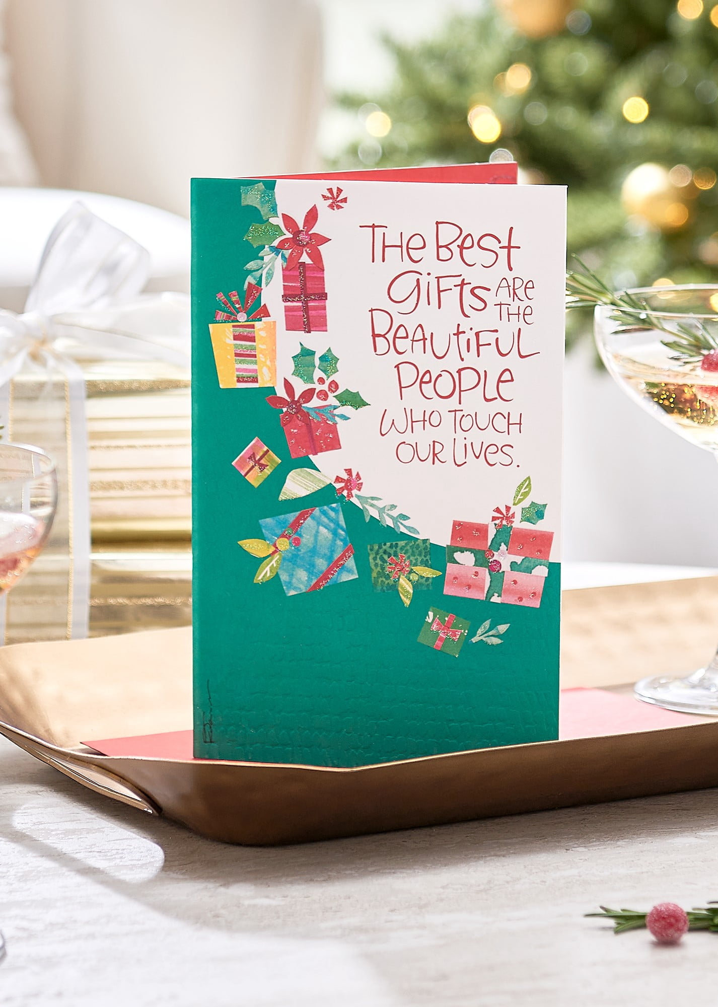 American Greetings Christmas Greeting Card for Anyone, (Gift of You)