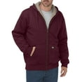 thumbnail image 2 of Dickies Men's TW357 Sherpa Lined Fleece Zip Up Hoodie Diesel Grey 3XL, 2 of 2