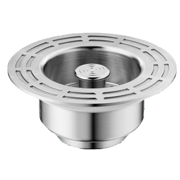 Colador De Acero Inoxidable | Tapón De Cocina A Prueba De Fugas De Repuesto | Eficaz Colector De Pelos | Colador Para Alimentos Y Colector De Pelos En Kit