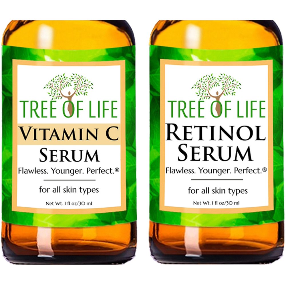 Anti Aging Serum TwoPack Highly Natural and Organic Anti Wrinkle