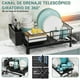 thumbnail image 5 of Escurridor de Trastes Acero Inoxidable,Trastero Escurridor para Encimera de Cocina con Drenaje Automático,Organizador sobre Fregadero Utensilios de Cocina,Organizador de Platos (Negro), 5 of 7