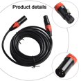 thumbnail image 2 of Premium XLR macho a hembra cable para profesionales Grabación y eventos en para vivo -, 2 of 12