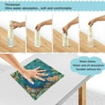 thumbnail image 4 of 6 Pieces of Kitchen Towels Ultra Soft Absorbent Quick Drying Dish Cloths 11×11inch Peacock and Foxes, 4 of 9