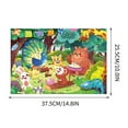 thumbnail image 3 of MeetYTOYS 36 Pieces Animal Jigsaw Puzzle, Educational Development Toys Birthday Gift(Forest Animals), 3 of 6