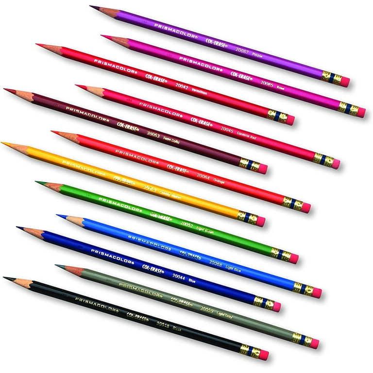 Colored Pencil and Eraser Abstract Stock Photo - Image of school, earaser:  7306766