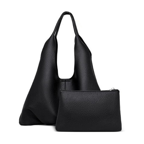 Slouchy Bags For Women Vegan Leather Purse Designer Shoulder Bag Fashion Tote Retro Handbag Casual Shopping Accessory