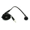 thumbnail image 4 of Flat Wired Headset MONO Handsfree Earphone Mic Single Earbud Headphone Earpiece [3.5mm] [Black] Compatible With iPad 9.7 3 2 Q1R, 4 of 5