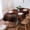 Brown, variant on Gray Marble Tablecloth Rectangle Table Cloths 54x108, Waterproof Tablecloth Outdoor Table Cloth, Farmhouse Vintage Abstract Ombre Texture Washable Table Cover for Kitchen Dinning Party